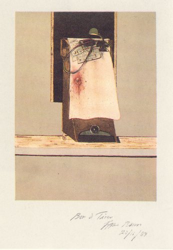 Taken From A Photograph Of Trotsky’s Study In Mexi by Francis Bacon