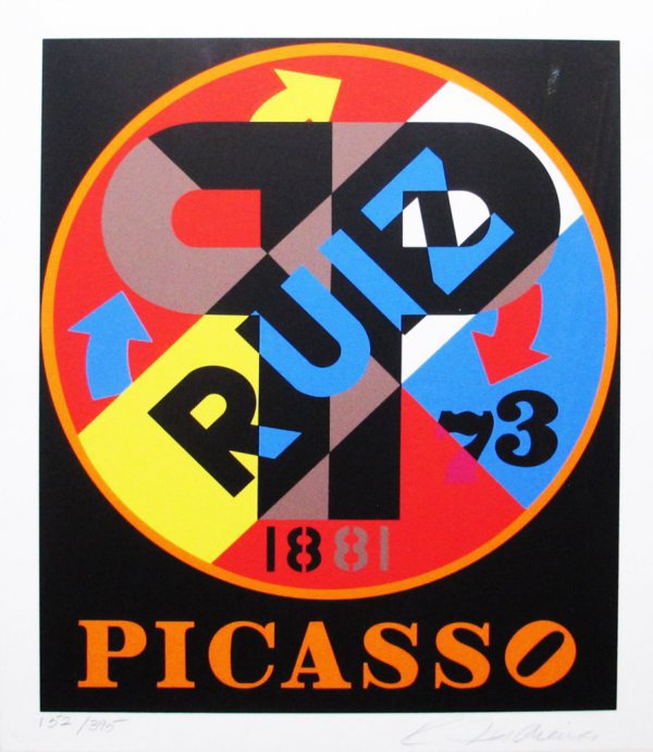The American Dream (picasso) by Robert Indiana