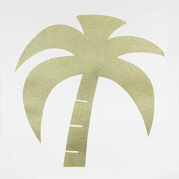 Coconut Tree (gold Gel) by Oskar Metsavaht