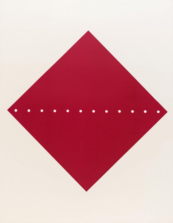 Concetto Spaziale S-17 by Lucio Fontana