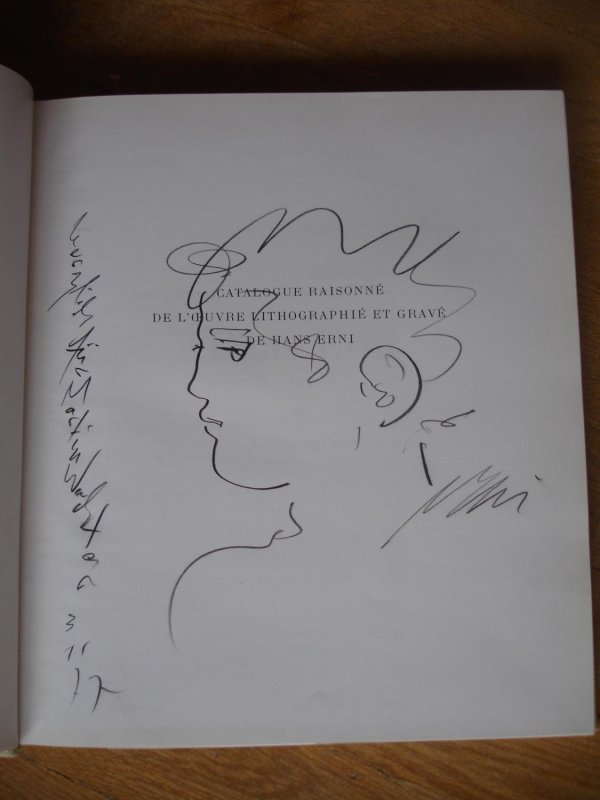 Catalogue Raisonné De L’oeuvre Lithographié Et Gravé De Hans Erni. Tome