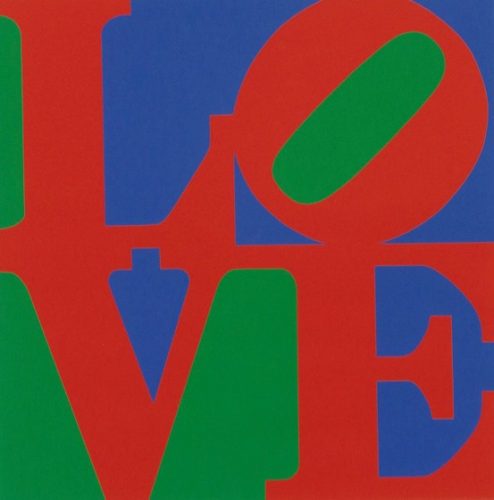 Robert Indiana Love Print - Printed Editions