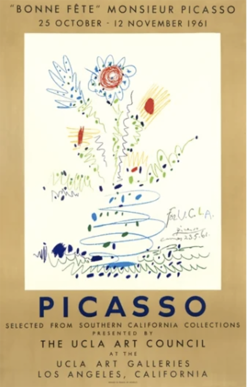 Bonne Fete Monsieur Picasso by Pablo Picasso