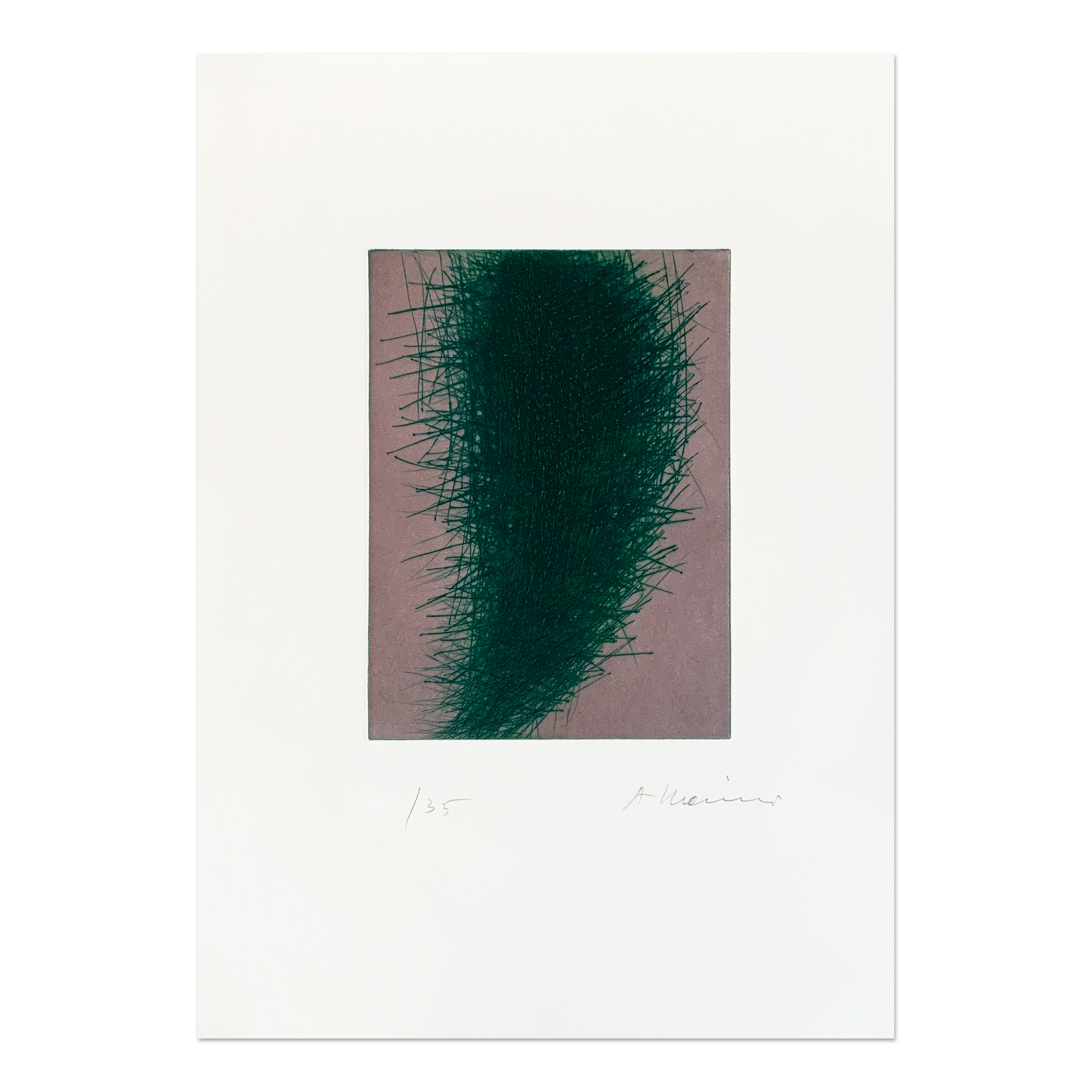 Grünzeug by Arnulf Rainer