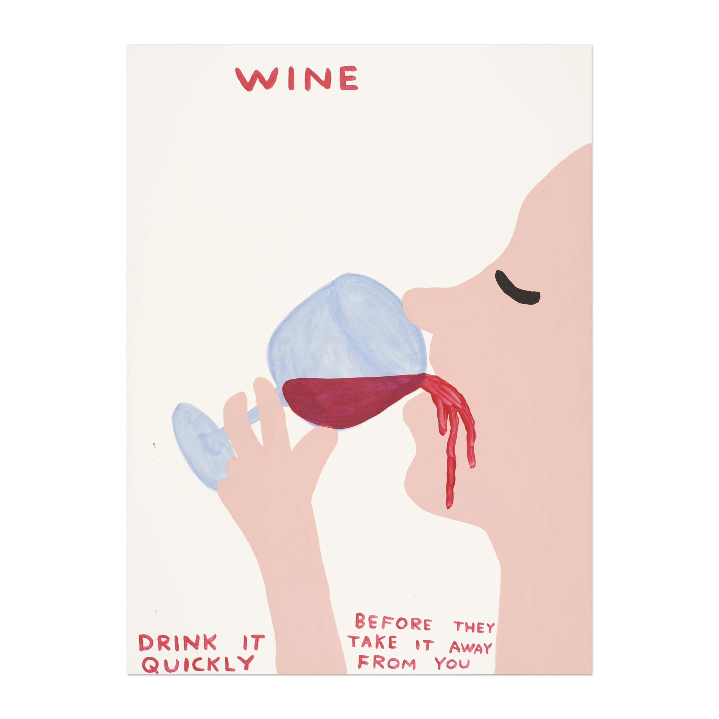 Wine by David Shrigley