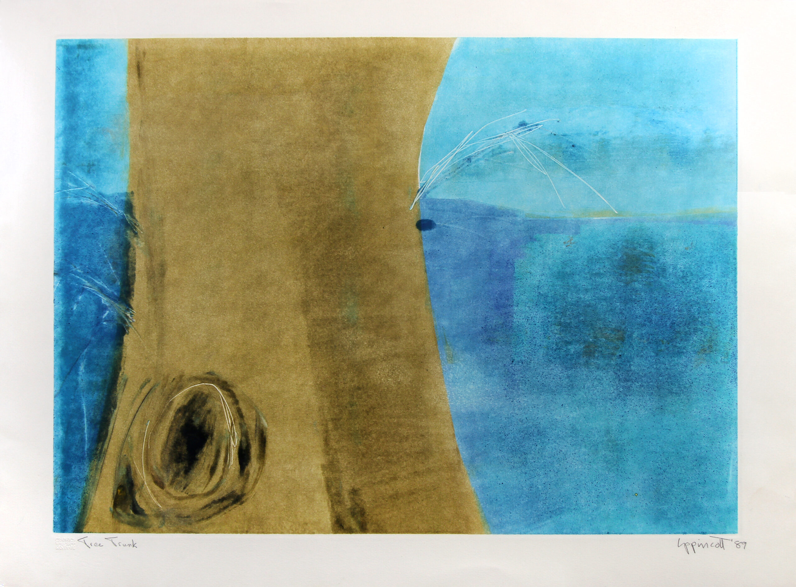 Tree Trunk by Janet Lippincott