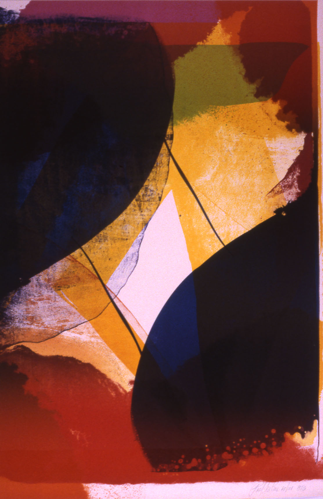 Untitled (Mourlot) by Paul Jenkins
