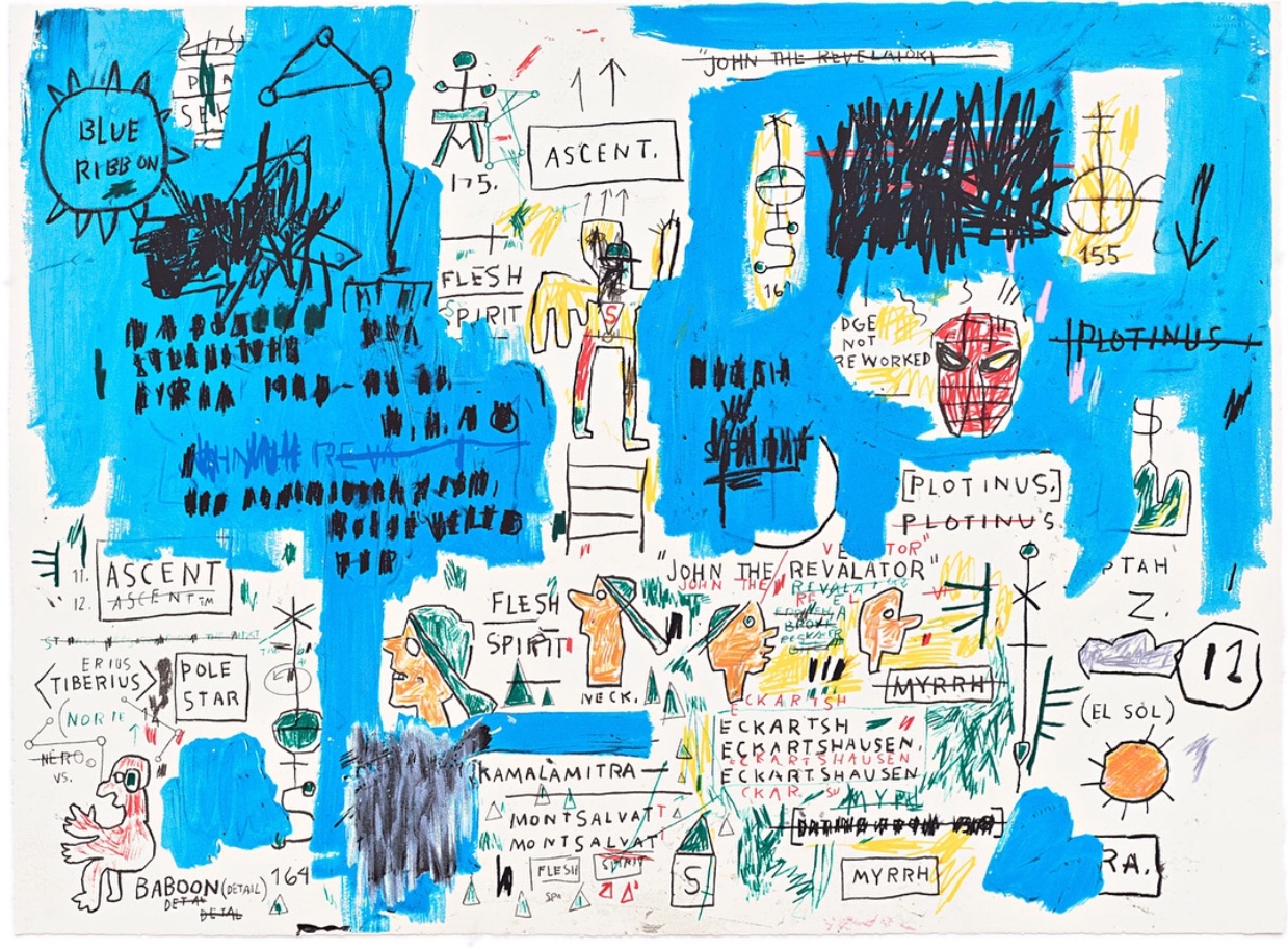 Ascent by Jean-Michel Basquiat