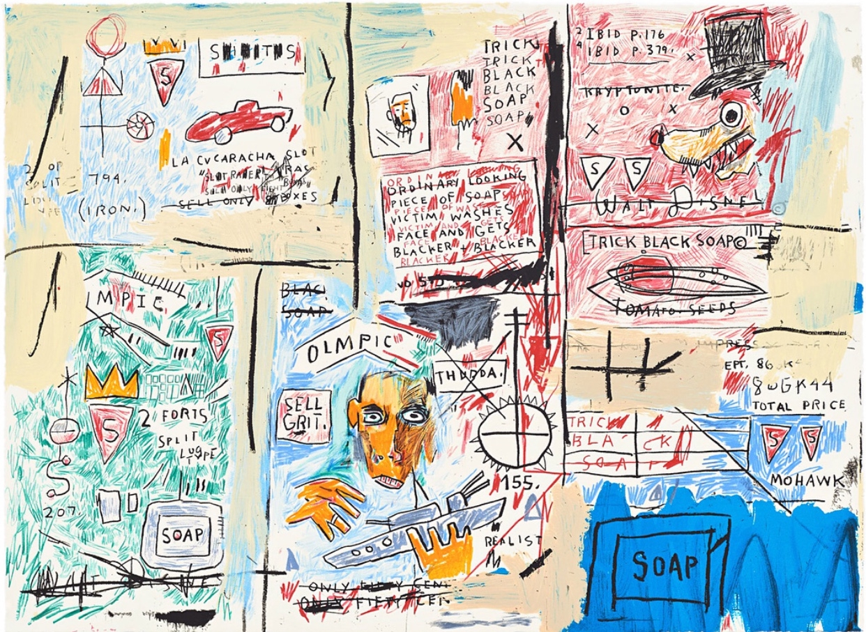 Olympic by Jean-Michel Basquiat