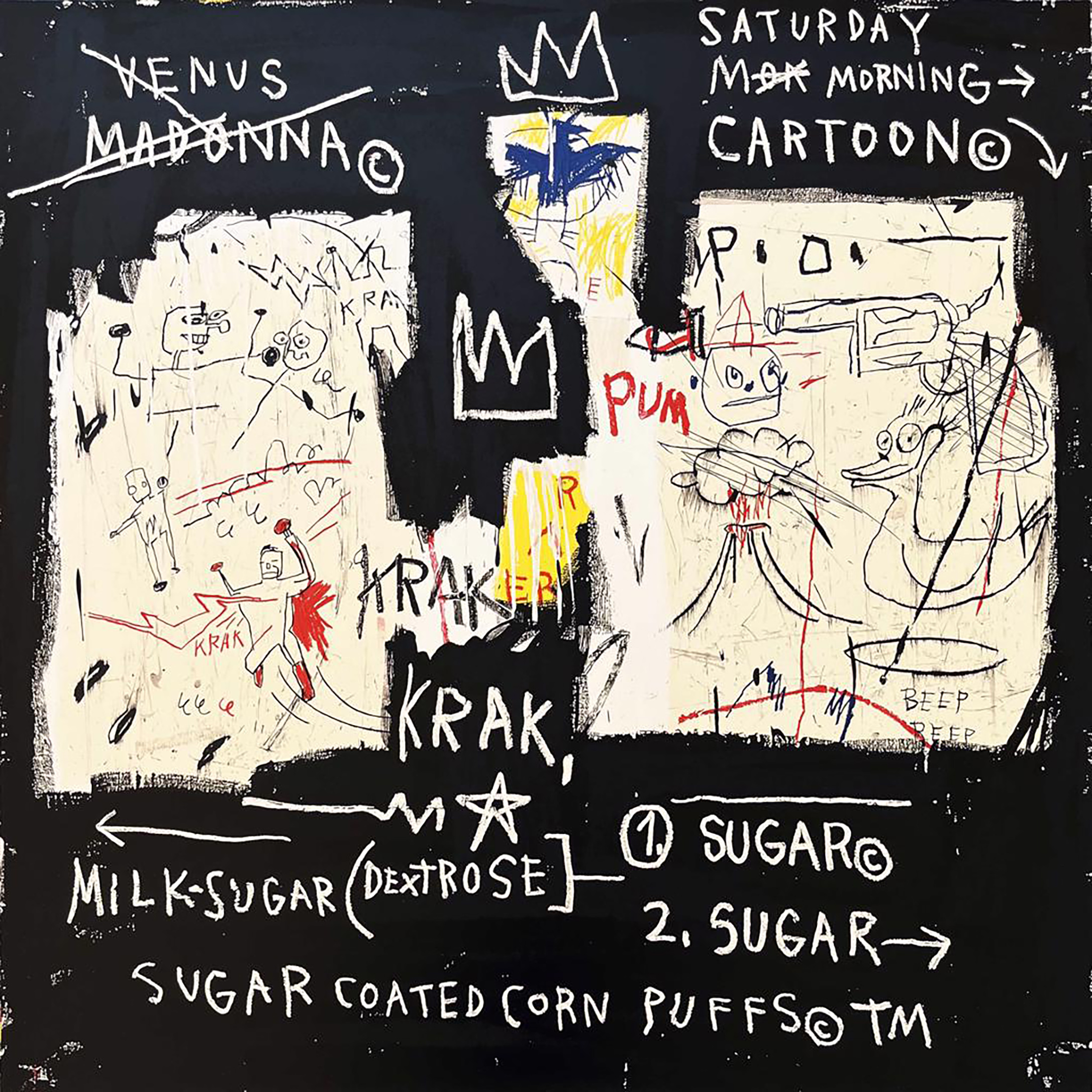 A Panel of Experts by Jean-Michel Basquiat