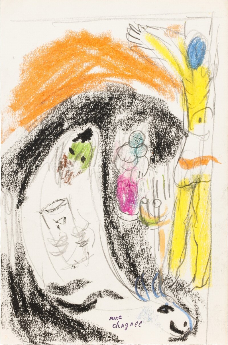 Study for the Resurrection by Marc Chagall