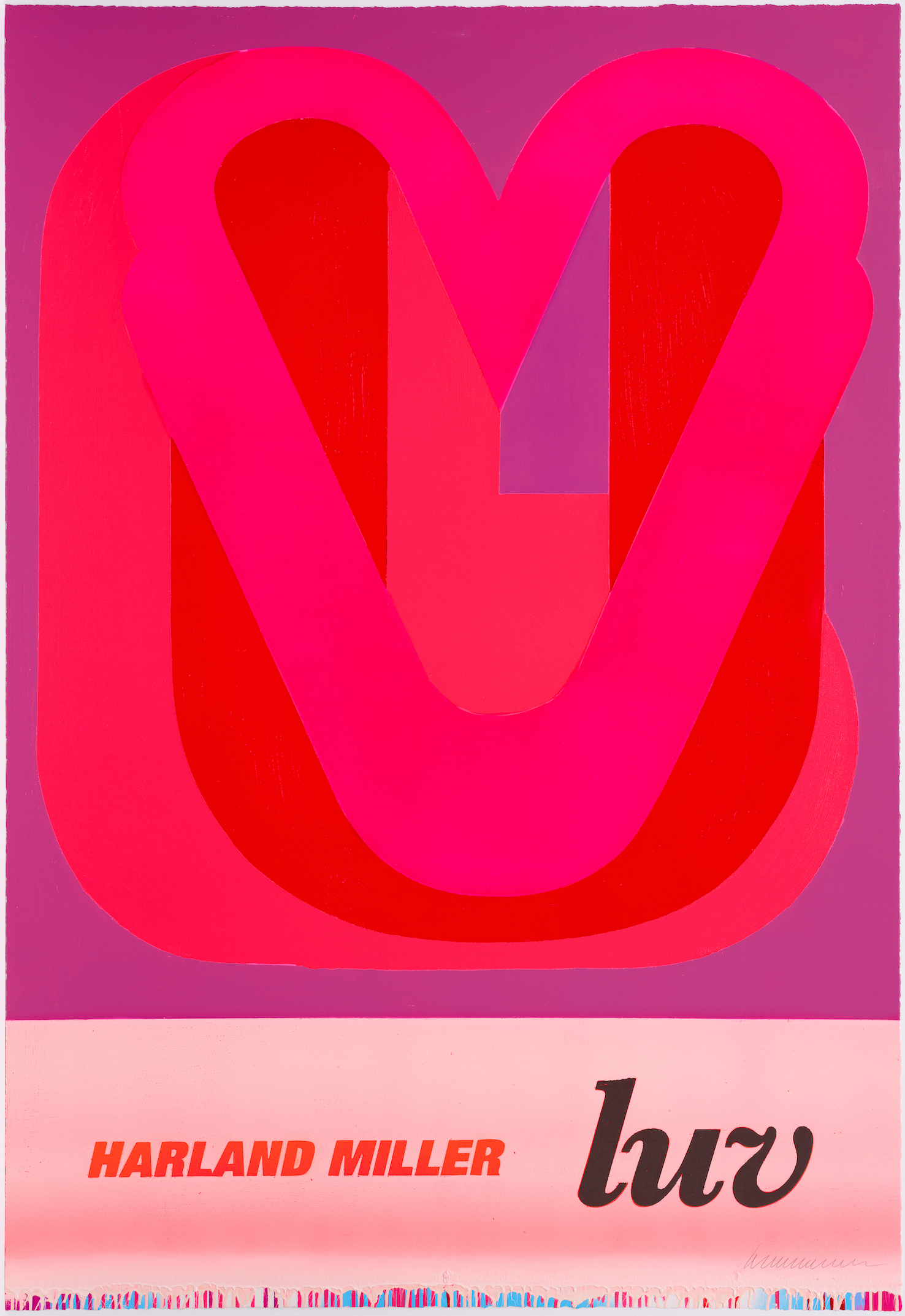 Luv (XXL) by Harland Miller