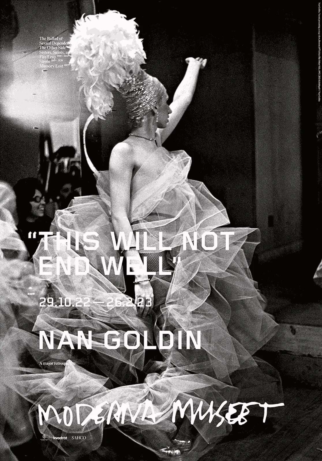 Naomi Presenting a Show Poster by Nan Goldin | Printed Editions